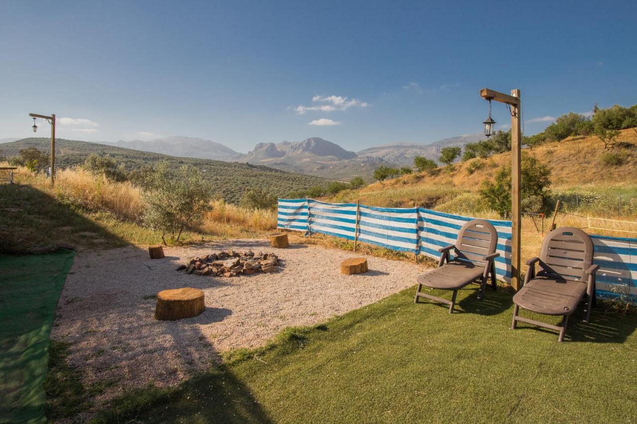Finca Pil - Casa Rural Con Piscina Ríogordo Exteriör bild