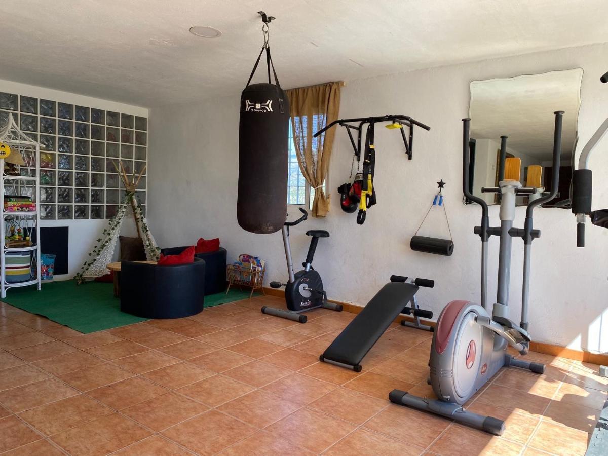 Finca Pil - Casa Rural Con Piscina Ríogordo Exteriör bild